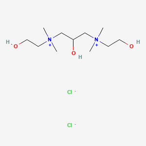 하이드록시프로필비스-하이드록시에틸다이모늄클로라이드 PubChem 분자구조식