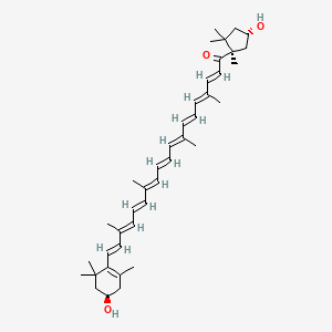 캡산틴/캡소루빈 PubChem 분자구조식