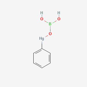 페닐머큐릭보레이트 PubChem 분자구조식