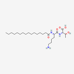 팔미토일다이펩타이드-7 PubChem 분자구조식