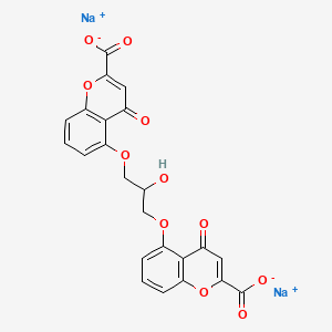 다이소듐크로몰린 PubChem 분자구조식