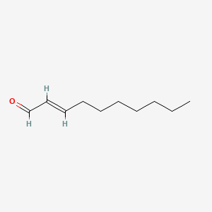 데센알 PubChem 분자구조식