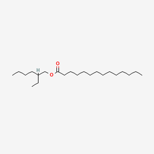 에틸헥실미리스테이트 PubChem 분자구조식
