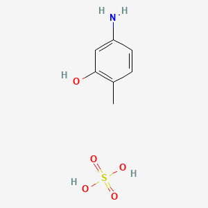 황산5-아미노-o-크레솔 PubChem 분자구조식