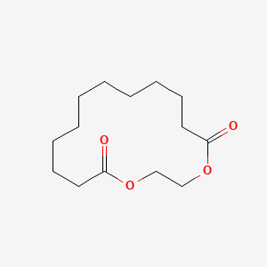 에틸렌도데케인다이오에이트 PubChem 분자구조식