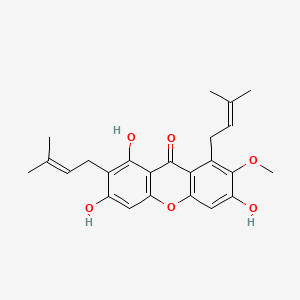 망고스틴 PubChem 분자구조식