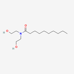 카프라마이드디이에이 PubChem 분자구조식