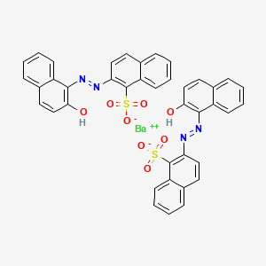 적색207호 PubChem 분자구조식