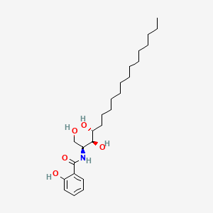 살리실로일피토스핑고신 PubChem 분자구조식