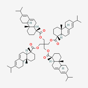 펜타에리스리틸테트라아비에테이트 PubChem 분자구조식