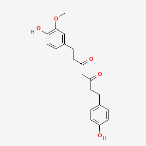 테트라하이드로디메톡시다이페룰로일메탄 PubChem 분자구조식