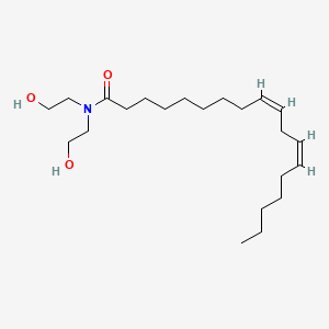 리놀레아마이드디이에이 PubChem 분자구조식