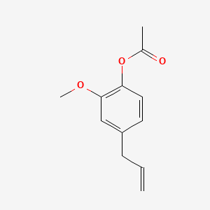 유제닐아세테이트 PubChem 분자구조식