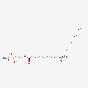 소듐올레오일이세티오네이트 PubChem 분자구조식