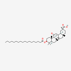 글리시레티닐스테아레이트 PubChem 분자구조식