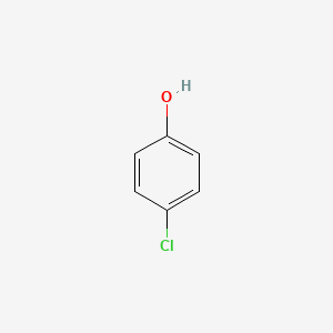 p-클로로페놀 PubChem 분자구조식