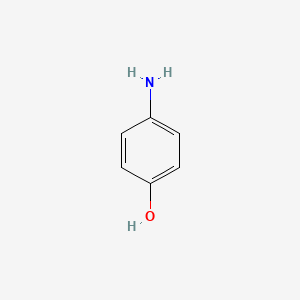 p-아미노페놀 PubChem 분자구조식