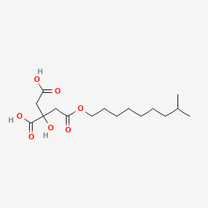 아이소데실시트레이트 PubChem 분자구조식