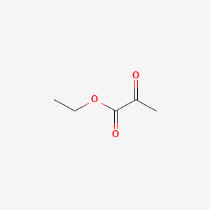에틸파이루베이트 PubChem 분자구조식
