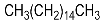 헥사데케인 KCIA 분자구조식