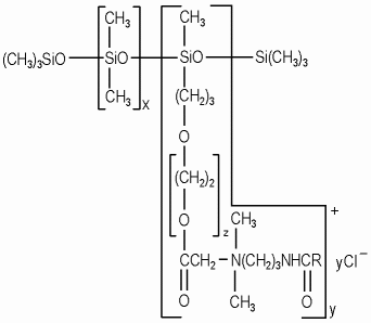 실리콘쿼터늄-8 KCIA 분자구조식
