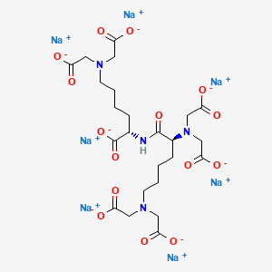헵타소듐헥사카복시메틸다이펩타이드-12 PubChem 분자구조식