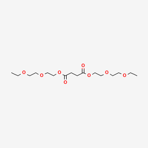 비스-에톡시다이글라이콜석시네이트 PubChem 분자구조식