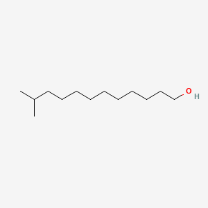 아이소트라이데실알코올 PubChem 분자구조식