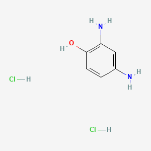 염산2,4-디아미노페놀 PubChem 분자구조식