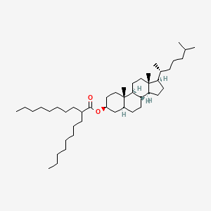다이하이드로콜레스테릴옥틸데카노에이트 PubChem 분자구조식