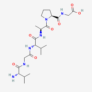 헥사펩타이드-12 PubChem 분자구조식