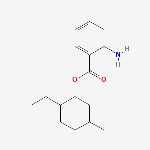 멘틸안트라닐레이트 PubChem 분자구조식