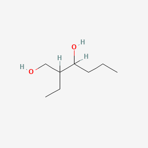 에틸헥산다이올 PubChem 분자구조식