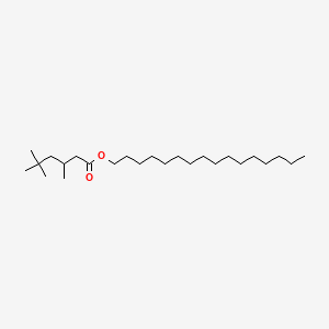 세틸아이소노나노에이트 PubChem 분자구조식