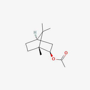 아이소보닐아세테이트 PubChem 분자구조식