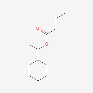 사이클로헥실에틸부티레이트 PubChem 분자구조식