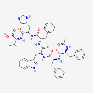아세틸헥사펩타이드-49 PubChem 분자구조식