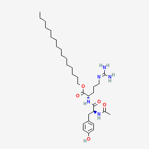 아세틸다이펩타이드-1세틸에스터 PubChem 분자구조식