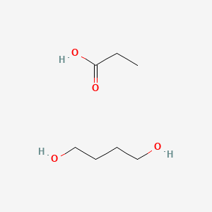 부틸렌글라이콜프로피오네이트 PubChem 분자구조식