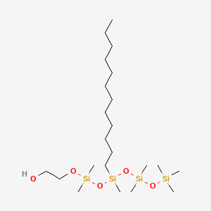 라우릴피이지-8다이메티콘 PubChem 분자구조식