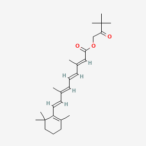 하이드록시피나콜론레티노에이트 PubChem 분자구조식