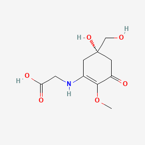 마이코스포린글라이신 PubChem 분자구조식