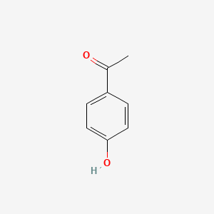 하이드록시아세토페논 PubChem 분자구조식