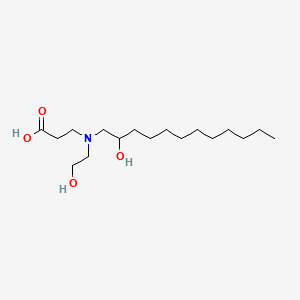 C12-14하이드록시알킬하이드록시에틸베타-알라닌 PubChem 분자구조식