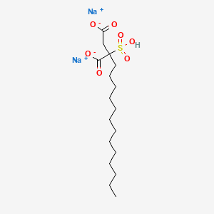 다이소듐트라이데실설포석시네이트 PubChem 분자구조식