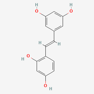 하이드록시레스베라트롤 PubChem 분자구조식