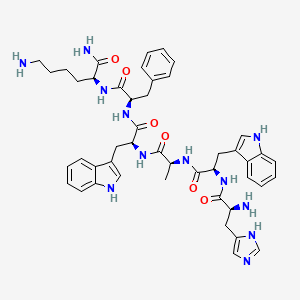 헥사펩타이드-2 PubChem 분자구조식