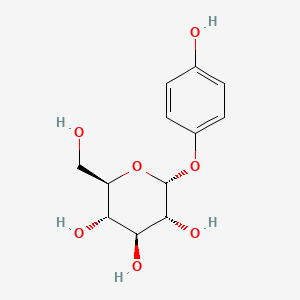 알파-알부틴 PubChem 분자구조식