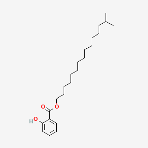 아이소세틸살리케이트 PubChem 분자구조식