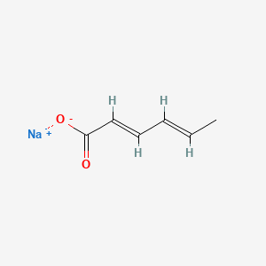 소듐솔베이트 PubChem 분자구조식